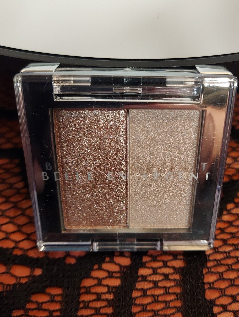 Belle En Argent Glitzy Eyeshadow Duo Edit + Flash NWT
